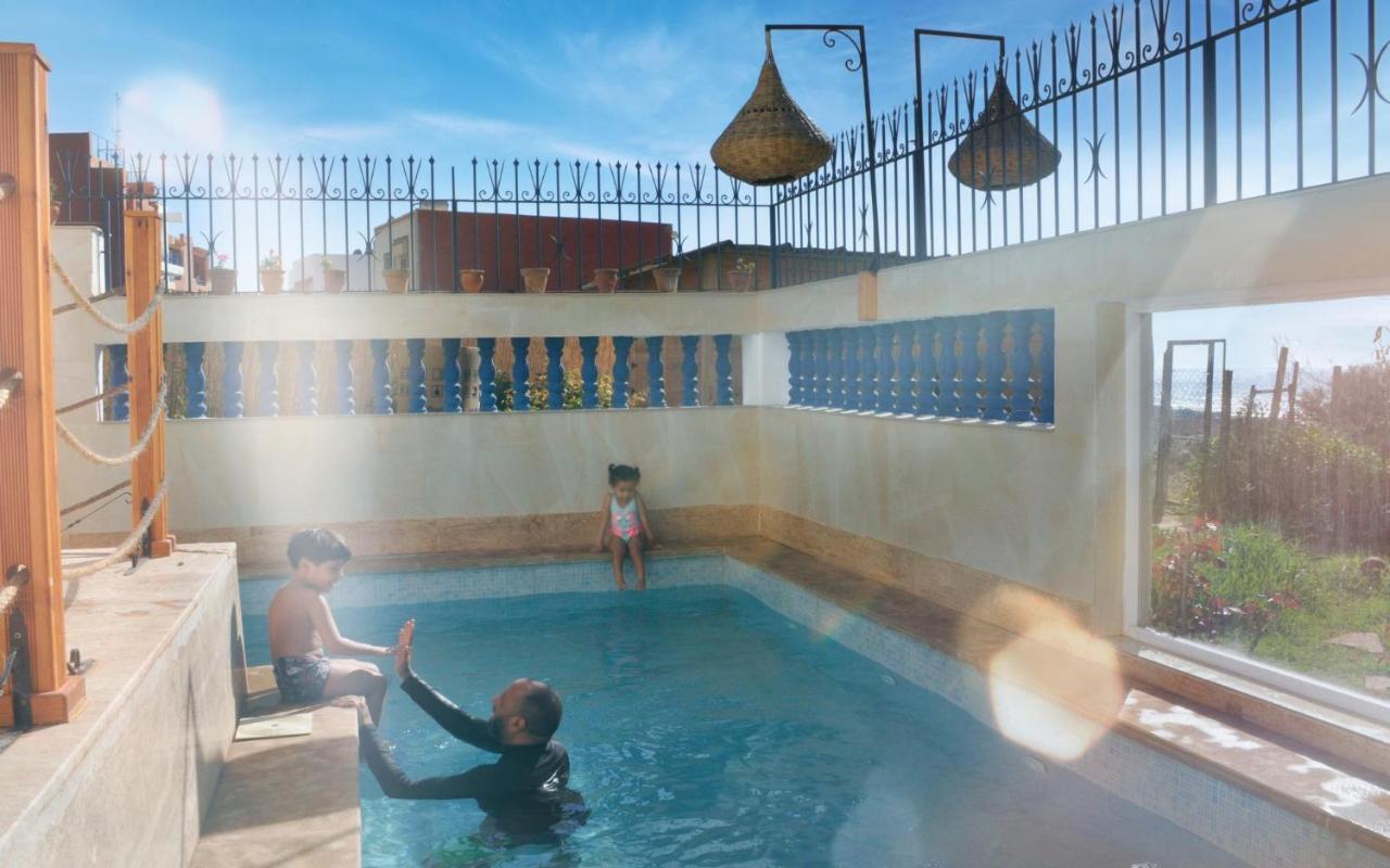 Blue Wave Lodge Agadir n'Ait Sa Exterior foto